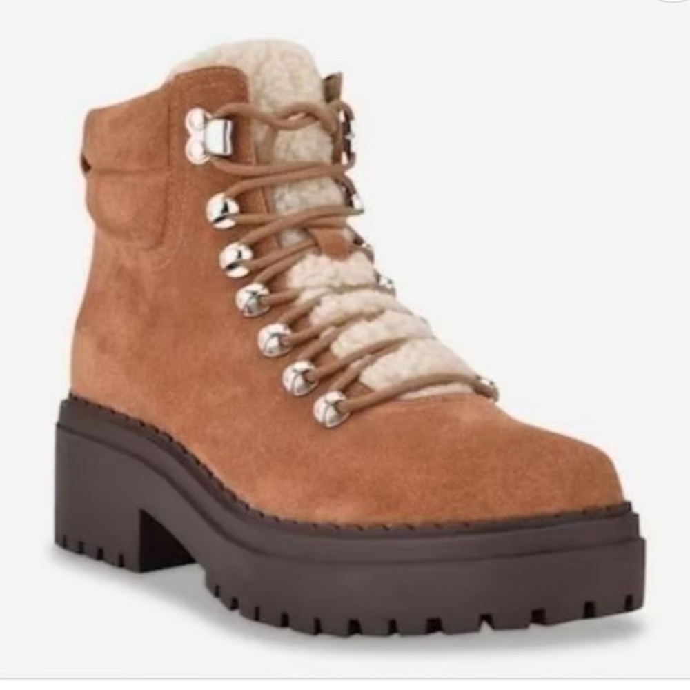 Marc Fisher LTD Nairy Hiking Boot
Brown Suede Size 6 1/2